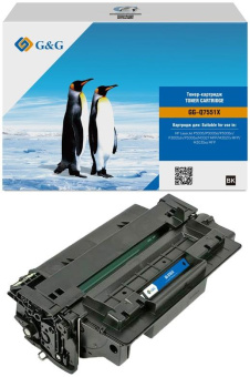 Картридж лазерный GG-Q7551X G&G Тонер-картридж для HP LaserJet P3005/P3005D