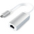 Сетевая карта USB-C Satechi Fast Ethernet Adapter 10/100/1000 Мбит/сек Silver