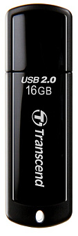 Флешка 16Gb Transcend JetFlash 350 USB черный