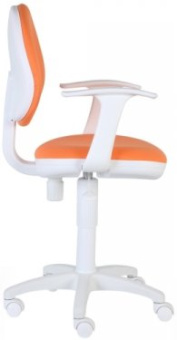 Кресло Бюрократ CH-W356AXSN (ткань, пруж.-винт. мех. качания, крест. пластик, до 100 кг) Оранжевый