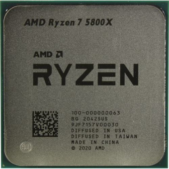 Процессор Socket-AM4 AMD Ryzen 7 5800X (3.8/32Mb/105W/8C16T) OEM
