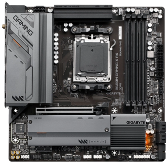 Материнская плата Socket AM5 Gigabyte B650M GAMING X AX (B650) 4*DDR5 1*PCI-Ex16 1*PCI-Ex1 SATA HDMI DP mATX