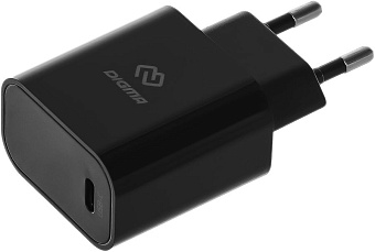 Сетевое зарядное устройство Digma DGW3C 30W USB-C Black