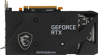 Видеокарта 12Gb MSI RTX 3060 VENTUS 2X 12G OC LHR (RTX3060) GDDR6 192bit HDMI DP