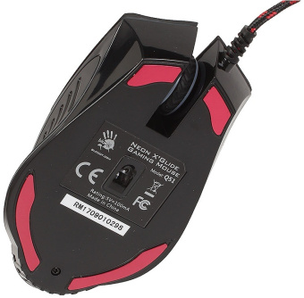 Мышь проводная A4Tech Bloody Q51 6200dpi черный