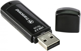 Флешка .16Gb Transcend JetFlash 350 USB черный