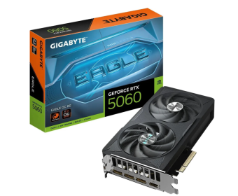 Видеокарта .8Gb Gigabyte GV-N5060EAGLE OC-8GD (RTX5060) GDDR7 HDMI DP