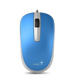 Мышь проводная Genius DX-120 (DX120) 1000dpi USB Blue