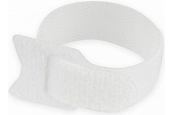 Хомуты-липучки Velcro VT-145x11WT  145x11мм, 12 шт., белые