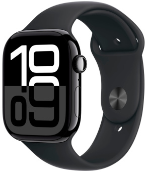Смарт-часы Apple Watch Series 10 46mm Aluminum Band Jet Black (черный)