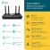 Wi-Fi роутер TP-Link Archer AX55 Pro AX3000, 5 ГГц, 2.5 Гбит/с, черный