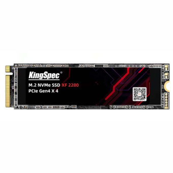 Накопитель SSD M.2 512Gb KingSpec XF-512 (PCI-E 4.0 x4, 4900/2800 Мбайт/сек)