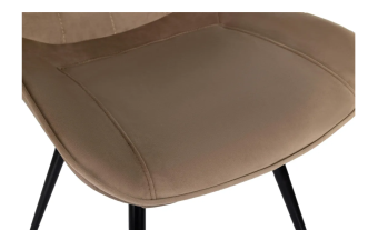 Кресло Бюрократ CH-K2 св.коричневый Holland 65 металл черный на ножках