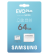Карта памяти microSD 64Gb Samsung EVO Plus Class 10, UHS-I с SD адаптером