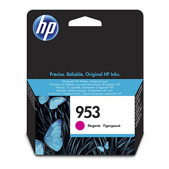 Картридж струйный HP 953 (F6U13AE) для HP OJP 8710/8715/8720/8730/8210/8725, пурпурный