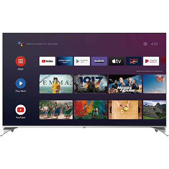 Телевизор 65" Hyundai H-LED65QBU7500 QLED 4K Ultra HD черный