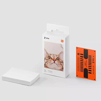 Бумага Xiaomi Mi Portable Photo Printer Paper (2x3-inch, 20-sheets)
