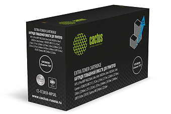 Картридж лазерный Cactus CS-CF283X-MPSXL CF283X/Canon 737, 8000 стр. черный