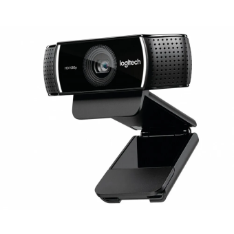 Веб-камера Logitech C922 Pro HD Stream Webcam (1920x1080, 2.0Mpx, шумоподавление, USB2.0, штатив в комплекте)