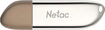 Флешка .32Gb Netac U352 USB2.0 с колпачком, металлическая