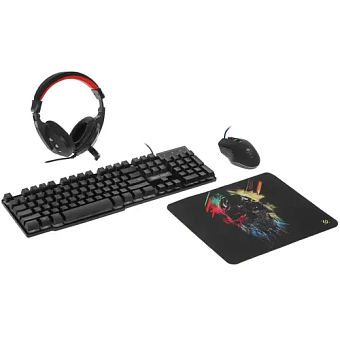 Игровой набор Defender Singularity MKP-118 Black