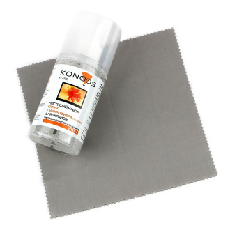 Спрей KONOOS KT-200 Набор для ЖК- экранов (спрей 200мл + салфетка)