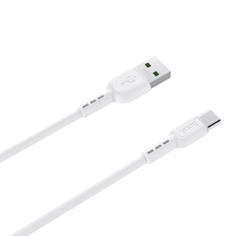 Кабель USB-A < - > USB-C, 1.0м, hoco X33 White