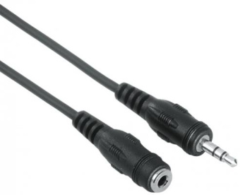 Кабель аудио-видео 3.5Jack (m) < - > 3.5Jack (f)  2.0м, Perfeo, удлинительный
