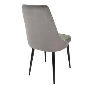 Кресло Бюрократ CH-K4_2 комплект 2шт т.серый Holland 18 металл черный на ножках