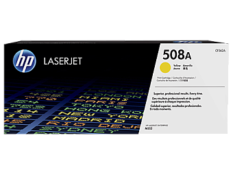 Картридж лазерный HP 508A (CF362A) для HP Color LaserJet Enterprise M552 желтый