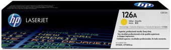 Картридж лазерный HP 126A (CE312A) для HP CP1025/1025nw, 1000 стр. желтый