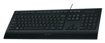 Клавиатура проводная Logitech K280E Black