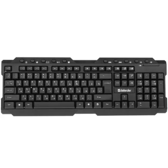 Клавиатура беспроводная Defender ELEMENT HB-195 черный