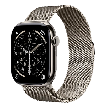 Смарт-часы Apple Watch Series 11 42mm Titanium Milanese Loop Natural