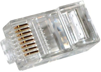 Коннектор RJ-45, кат.5,  10 шт. Cablexpert