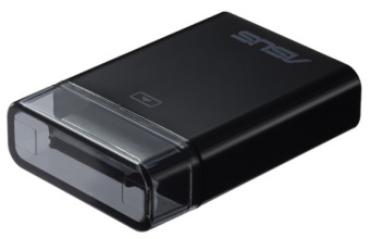 Внешний картридер ASUS 4-In-1 Flash Card Reader SD/MS/MMC, черный