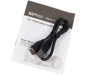 Внешний жесткий диск .1Tb Silicon Power Diamond D06 2.5" USB3.0 черный