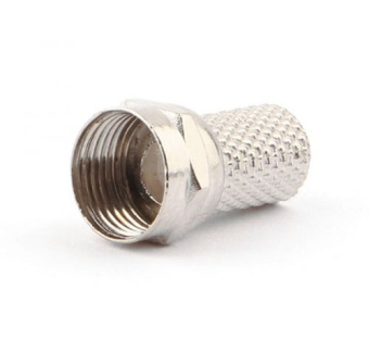 Коннектор Cablexpert SPL6-01, 18mm, для кабеля RG6, 5шт