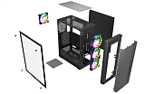 Корпус XASTRA A300 FRGB ATX чёрный