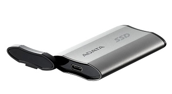Внешний накопитель SSD 500Gb ADATA SD810 USB3.2 Silver