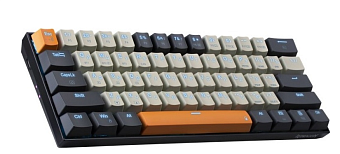 Клавиатура беспроводная Redragon Caraxes Pro RGB BT+2.4G черный