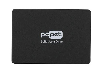 Накопитель SSD SATA .256Gb PC Pet PCPS256G2 (SATA, 500/420 Мбайт/сек)