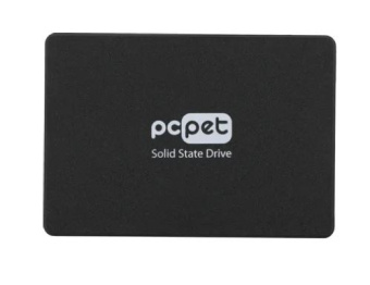 Накопитель SSD SATA .256Gb PC Pet PCPS256G2 (SATA, 500/420 Мбайт/сек)