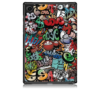 Чехол для планшета Samsung Galaxy Tab A8 10.5" - IT Baggage ITSSA8105-11 черный с рисунком