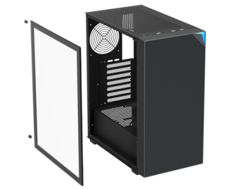 Корпус XASTRA A408 ARGB ATX Black