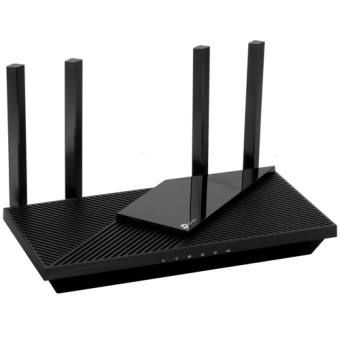 Wi-Fi роутер TP-Link Archer AX55 AX3000, 5 ГГц, 1000 Мбит/с, USB, черный