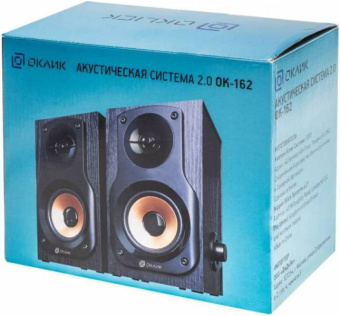 Акустическая система OKLICK OK-162 (2x4W питание от USB) black