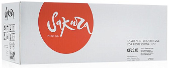 Картридж лазерный Sakura  SACF283X (CF283X) для HP, черный