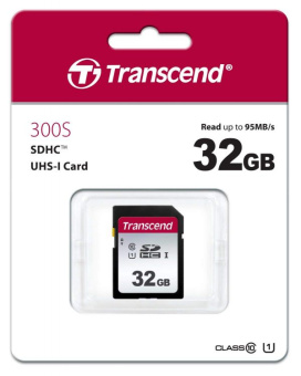 Карта памяти SD 32Gb Transcend SDHC CLASS 10 UHS-I U1