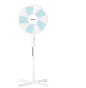Вентилятор COOLFORT CF-2029 (напольный, 3 режима работы, , 40W) белый